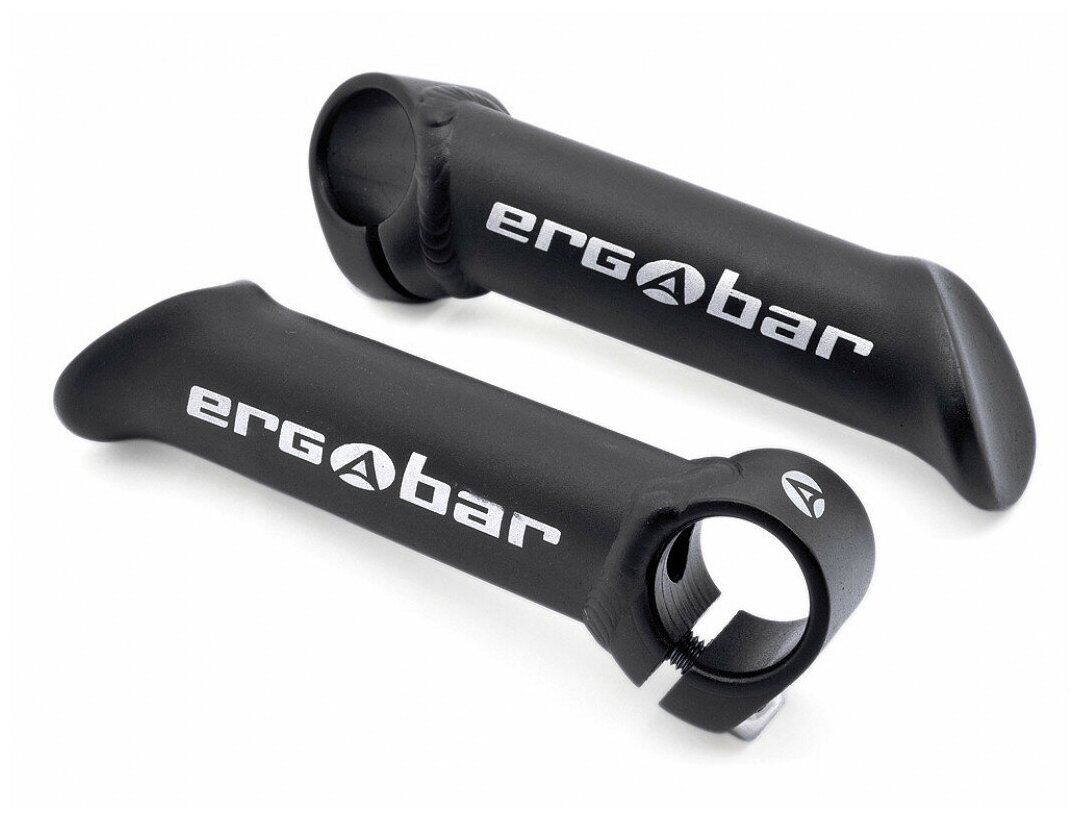 Рога для велосипеда Author алюминиевые короткие ABE-302 Blk ERGOBAR прямые 8-33152005