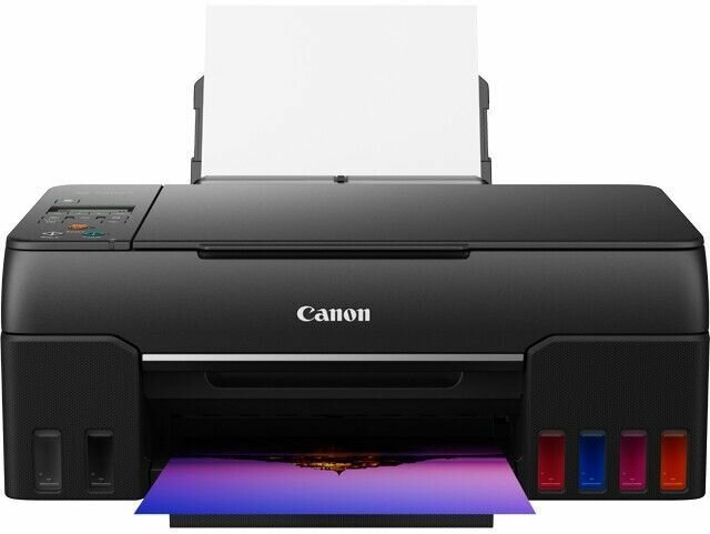 цветной струйный, Canon Pixma G580, принтер снпч, с wi fi