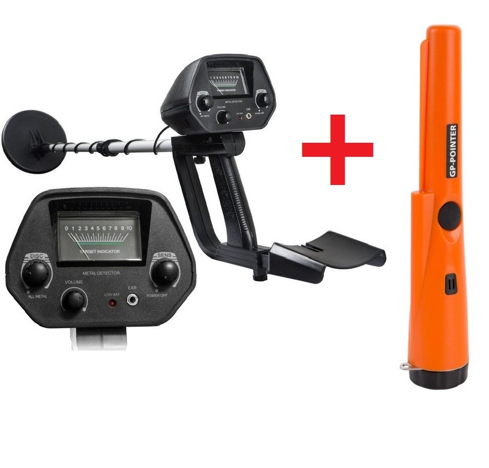 UltraScan Грунтовый металлоискатель MD-4030 в комплекте с пинпойнтером