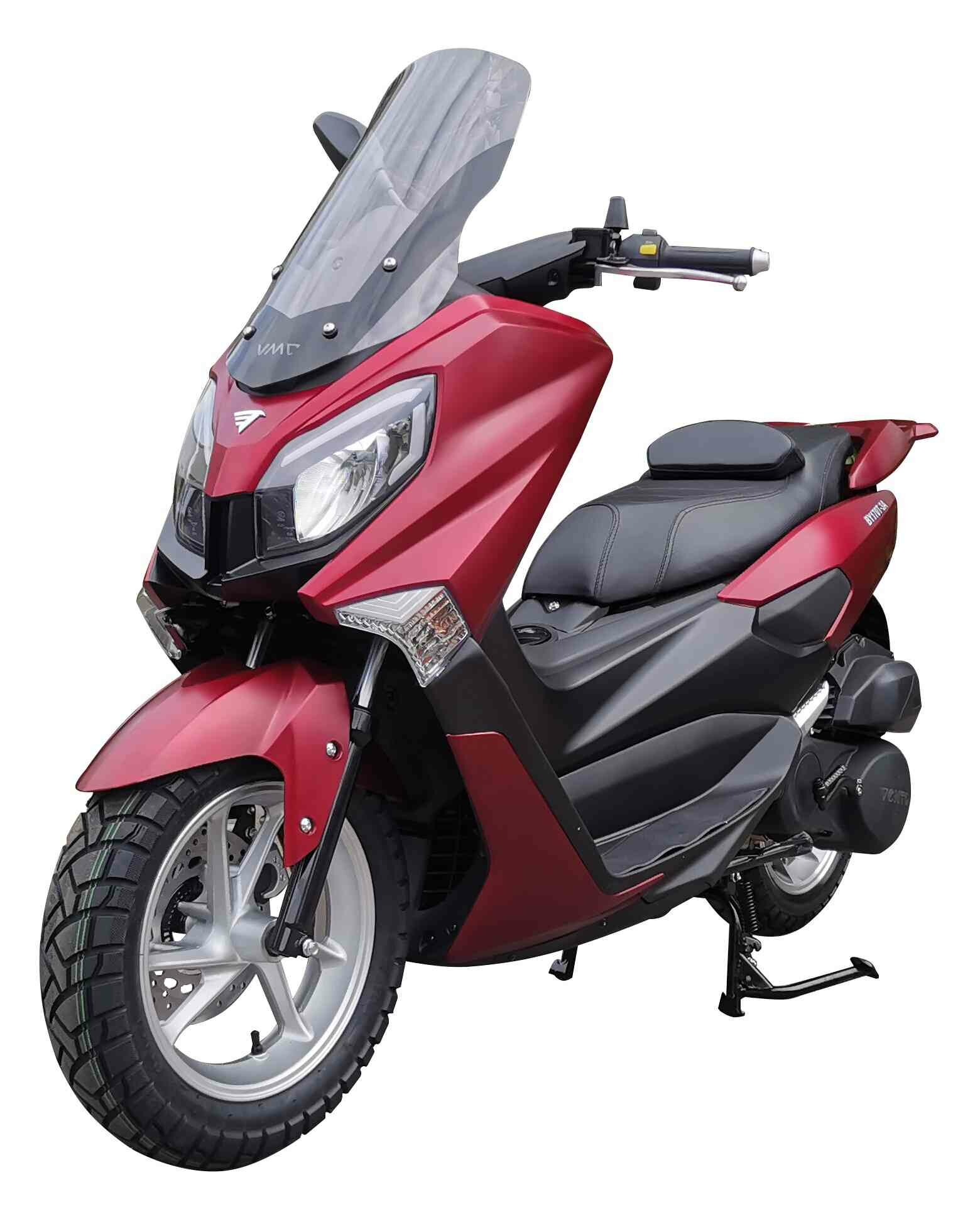 Скутер VMC VENTO MAX (200 куб. см, карбюратор) вишневый матовый/реплика Yamaha N-Max