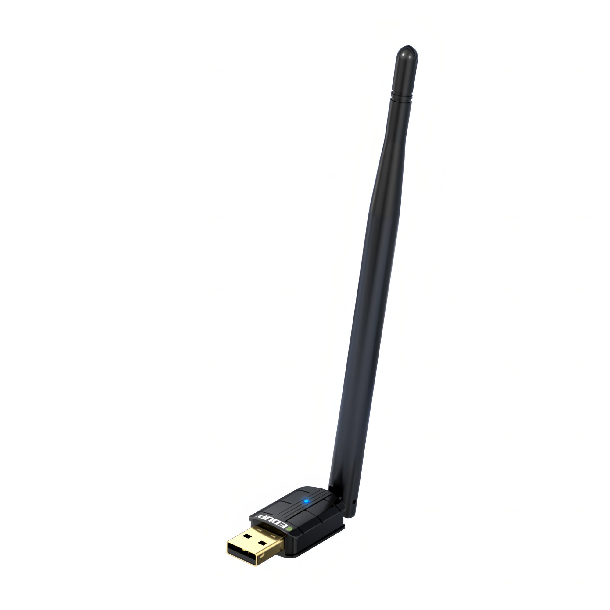 Двухдиапазонный сетевой адаптер, сетевой USB модуль c антенной EDUP 300Mbps+ Wi-Fi 6 (EP-AX300GS)