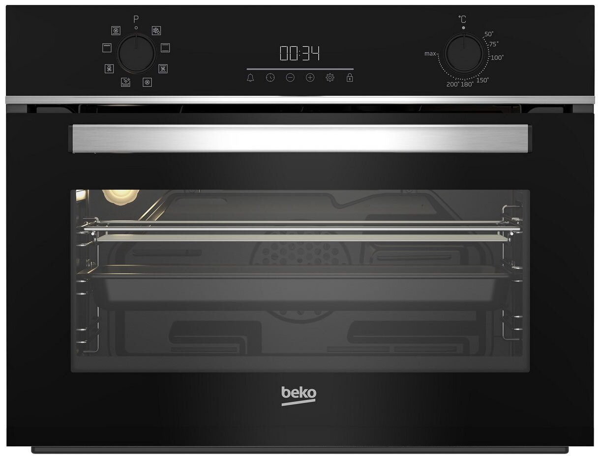 Духовой шкаф Электрический Beko BBCM13300X черный/серебристый