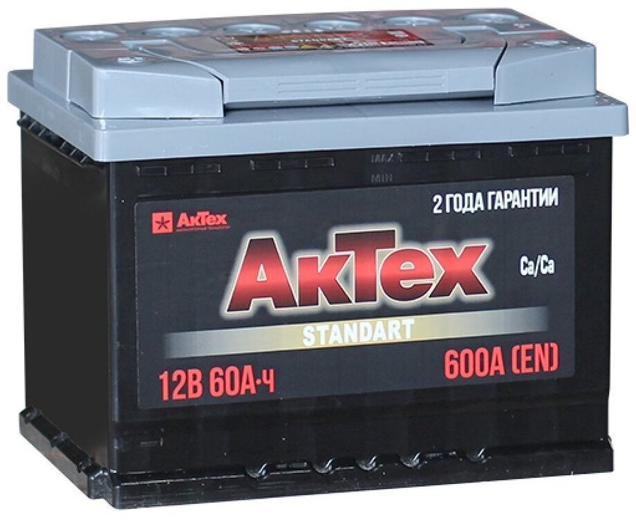 Аккумулятор АкТех ATST 60-3-L EN600, 242х175х190