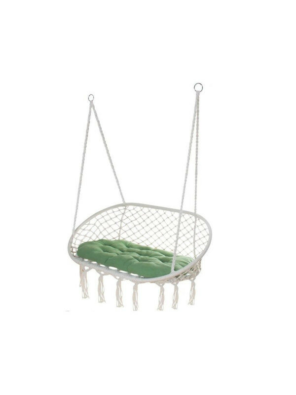 Гамак садовый подвесной Giardino Club 706H0P2 двухместный с подушкой 130*150*72 см