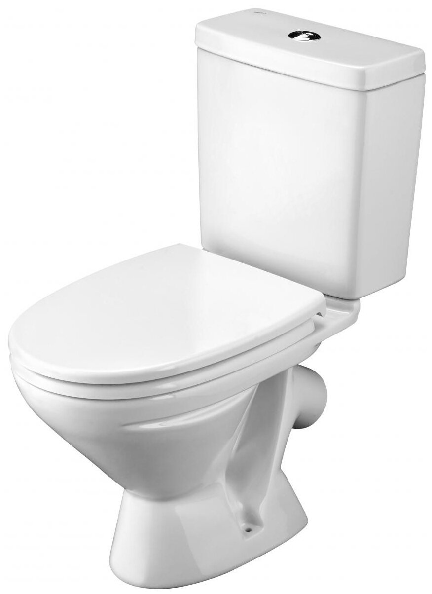 Унитаз-компакт Santek Лига, 1WH302141 с косым выпуском