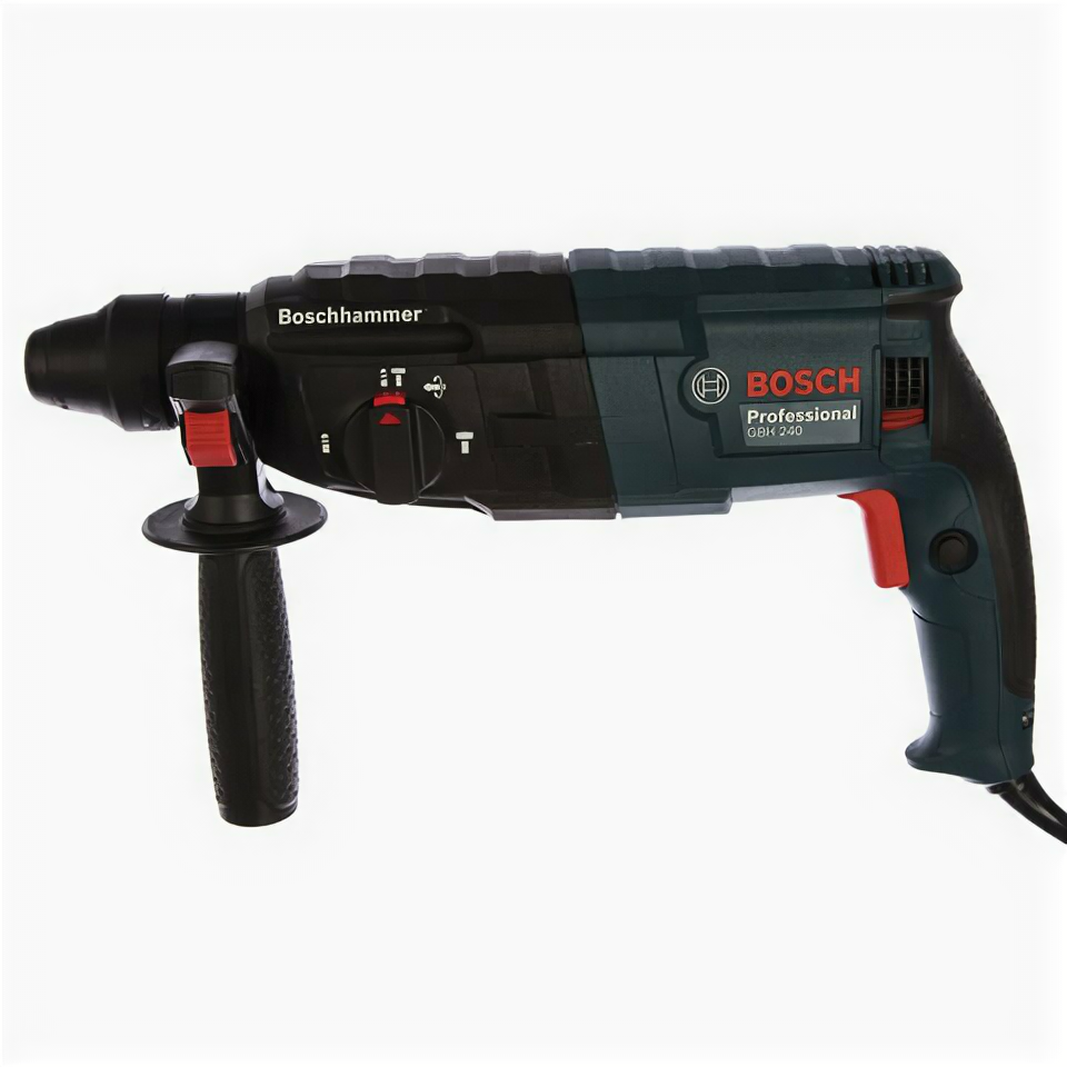 Перфоратор сетевой, 790 Вт, 930 об/мин, 4200 уд/мин, SDS+, BOSCH GBH 240 PROFESSIONAL, 611272100