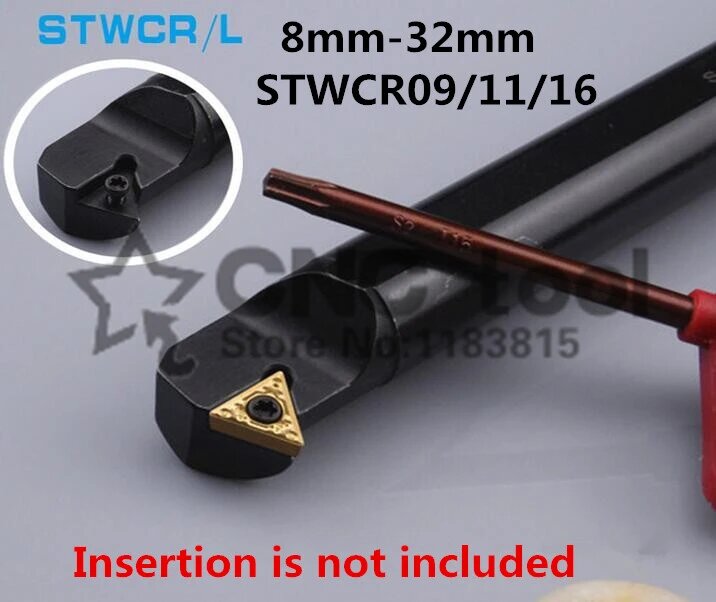 шт S08K-STWCR09 S10K-STWCR11 S12M-STWCR11 S16Q-STWCR11 S20R-STWCR16 S25S-STUCR16 S32T-STUCR16 STWCL11 8 мм-32 мм токарные станки с ЧПУ