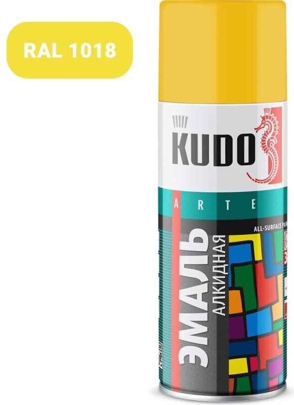KUDO аэрозольная эмаль универсальная