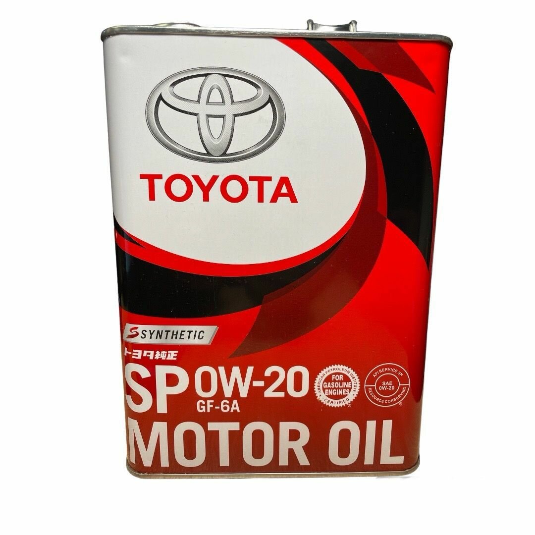Масло Моторное Toyota 0W-20 4Л Gf6-A