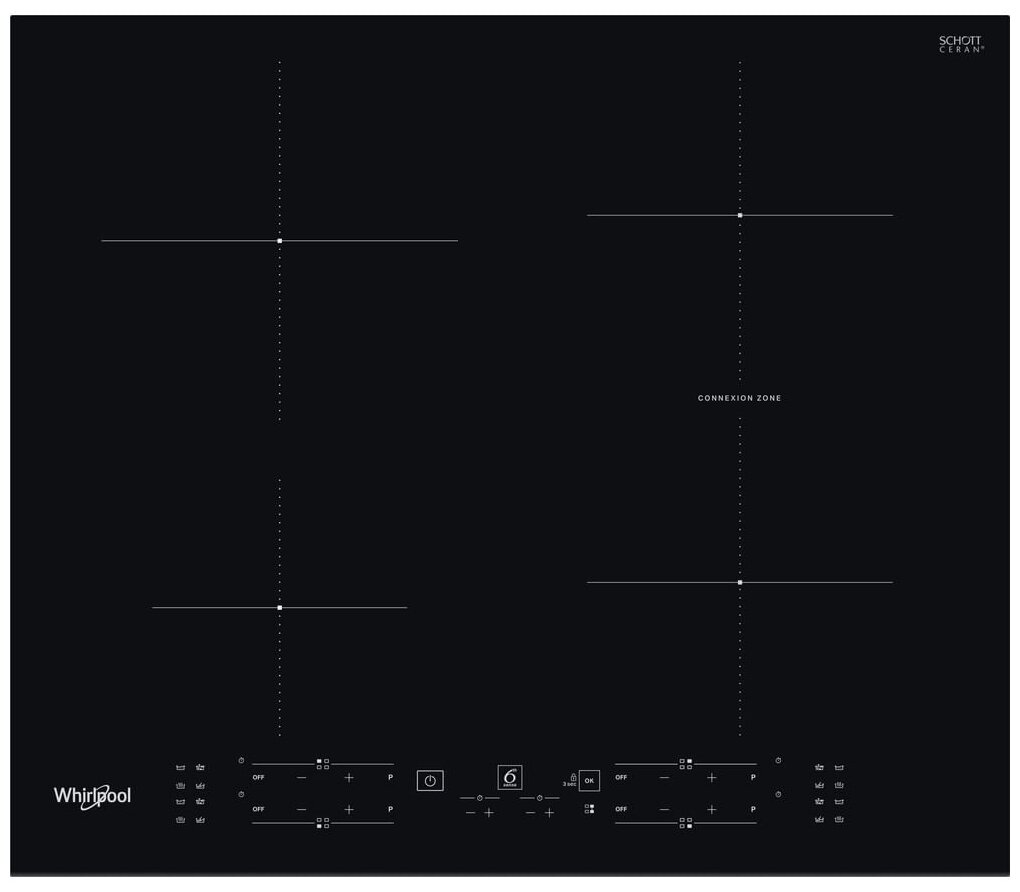 Индукционная варочная панель Whirlpool WB B3960 BF