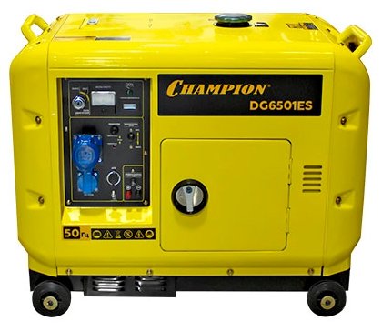 CHAMPION DG6501ES+ATS, (5500 Вт)