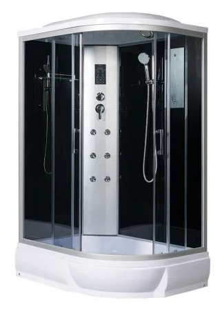 Закрытая кабина Душевая кабина River Dunay 120/80/24 L низкий поддон