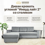 Диван угловой Вегас Люкс с ппу велюр cabrio - Изображение 2
