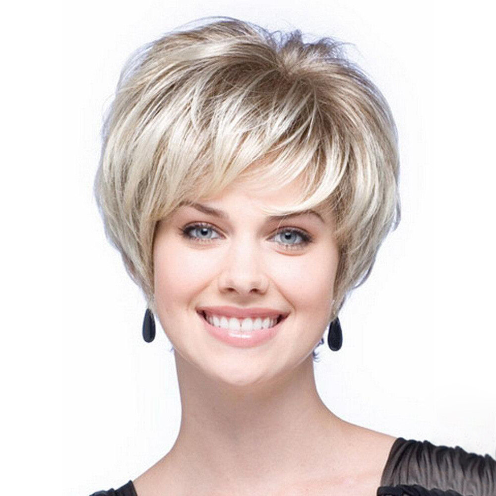 Парик женский короткий блонд Fashion Hair