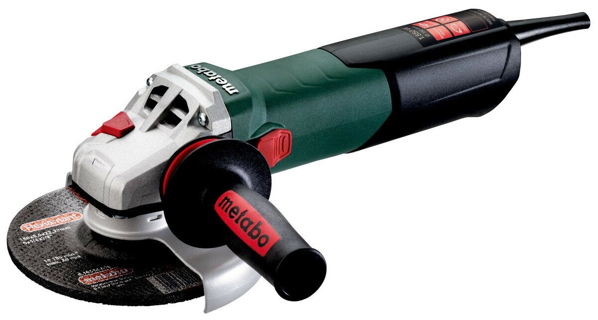 УШМ Metabo WEV 17-150 Quick коробка (600473000), 1700 Вт, 150 мм