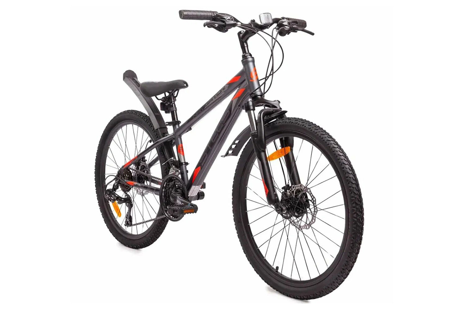 Подростковый Stels Navigator 400 MD F010 (м) (2024) серый 12"