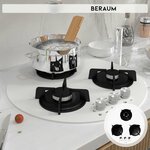 Варочная панель Weissgauff HV 633 BS 3 года гарантии, таймер, блокировка от детей, защитное автоотключение, индикация остаточного тепла - Изображение 2