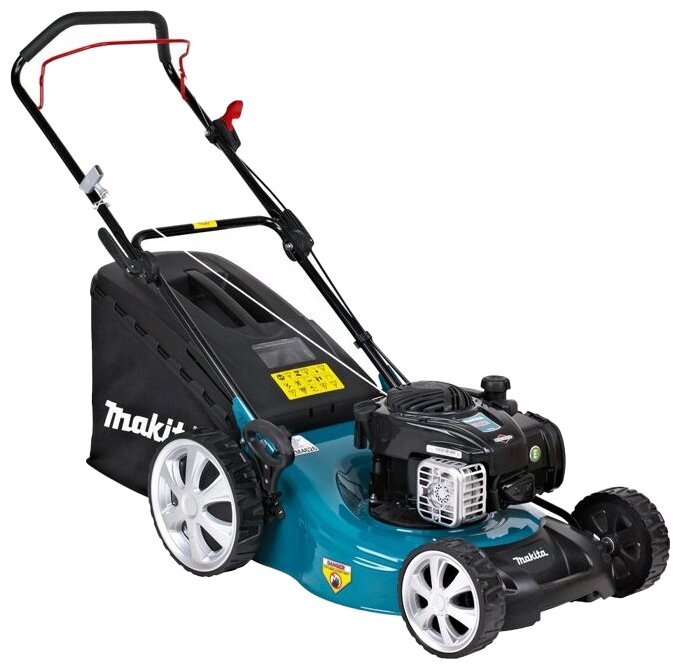 Бензиновая газонокосилка Makita PLM4626N, 2.64 л.с., 46 см