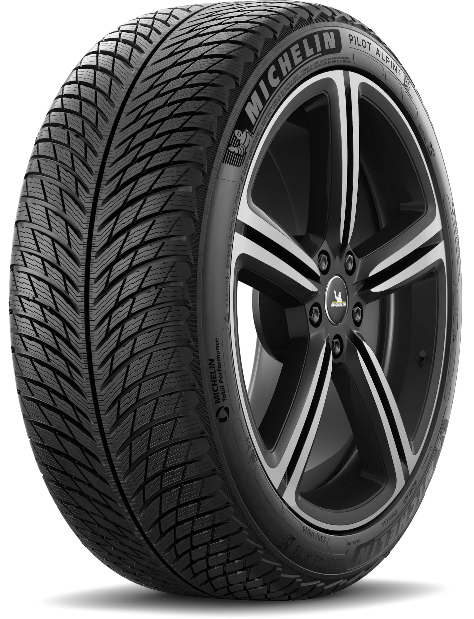 Зимняя нешипованная шина Michelin Pilot Alpin 5 225/45 R18 95V