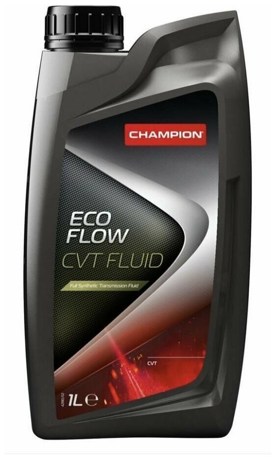 Масло трансмиссионное 1л ECO FLOW CVT FLUID CHAMPION 8206207