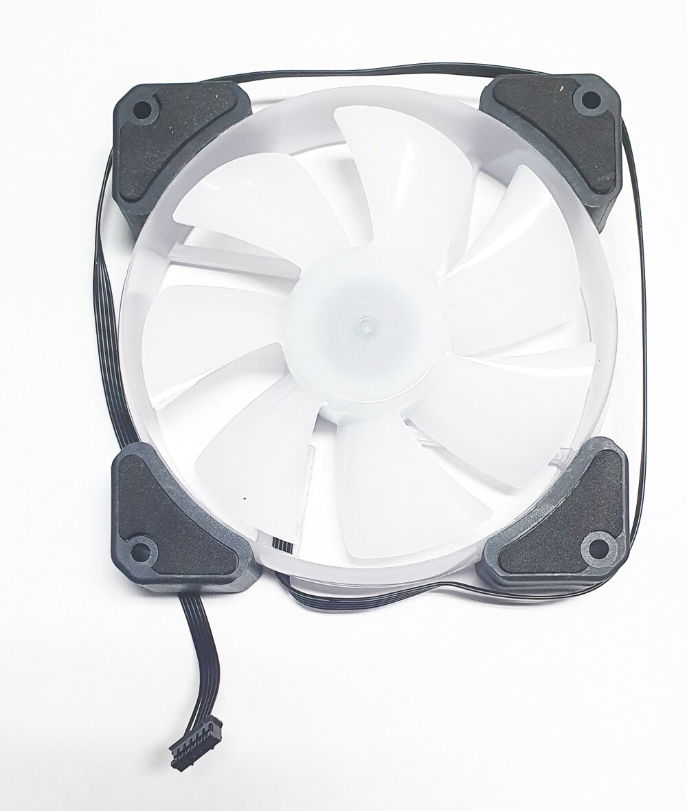 Вентилятор 120x120x25 Generic HF 1225M12S ARGB Подсветка 0.15А 6PIN OEM