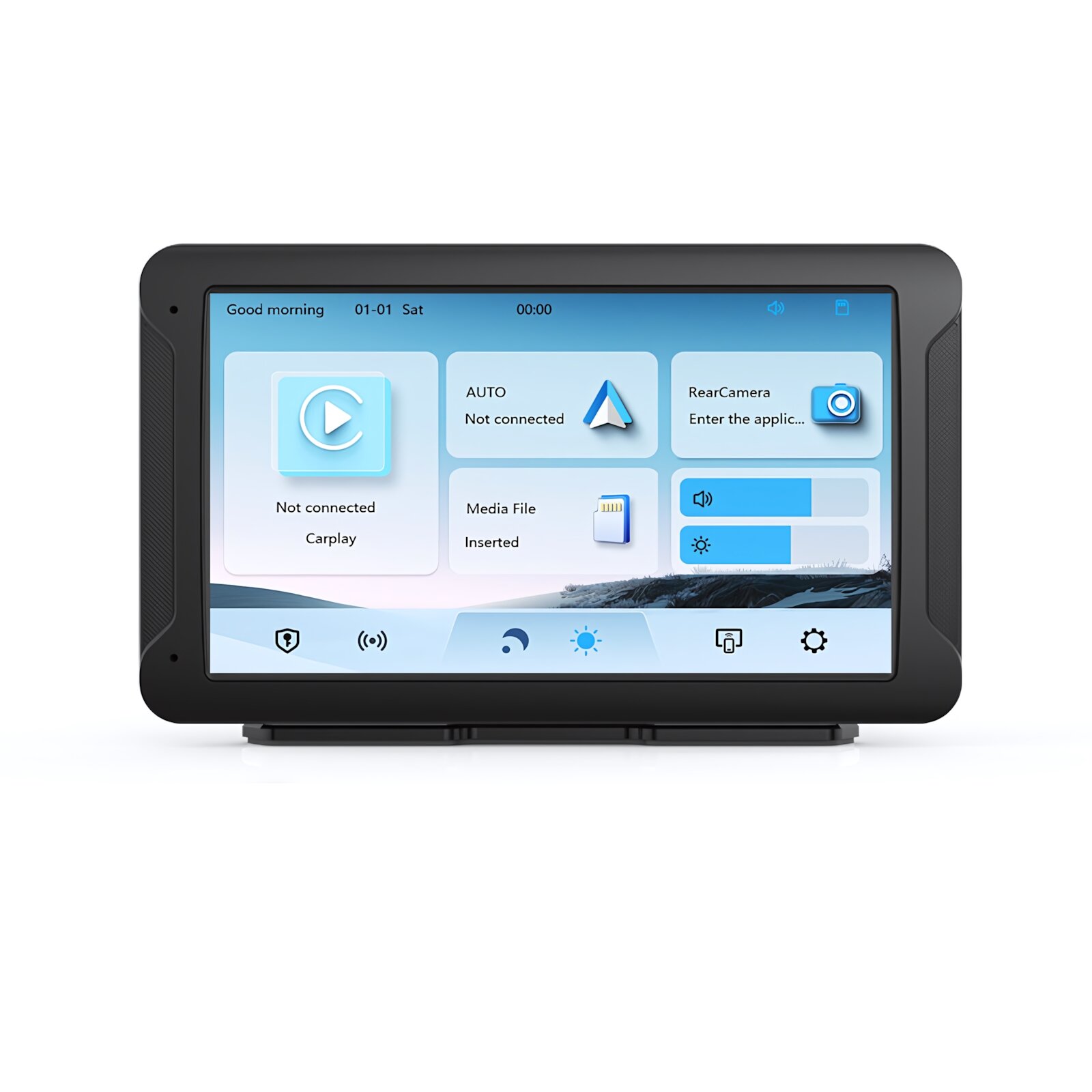 Портативный Автомобильный навигатор, 7 дюймов, беспроводной, Bluetooth, MP5