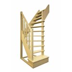 Лесенка Модульная малогабаритная лестница Компакт 2250-2475 - Изображение 1