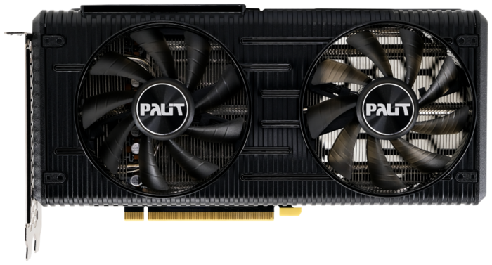 Видеокарта Palit GeForce RTX 3060 Dual OC LHR (GeForce RTX 3060, 12ГБ GDDR6, HDMI, 3xDP) (PCI-E) (ret)