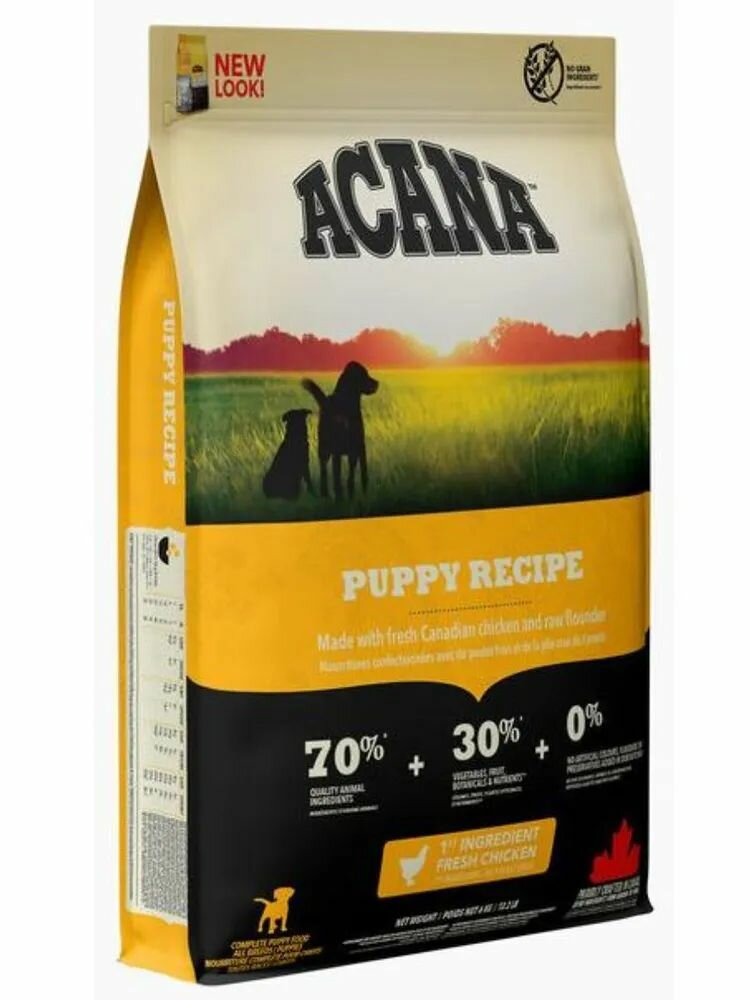Корм сухой для щенков Акана ACANA PUPPY JUNIOR 17 кг