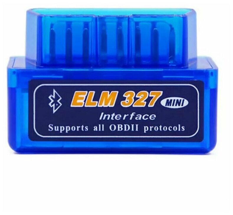Автосканер OptMobilion Автомобильный диагностический OBD 2/ адаптер-сканер ELM327 с функцией Bluetoth для Android, Windows и IOS
