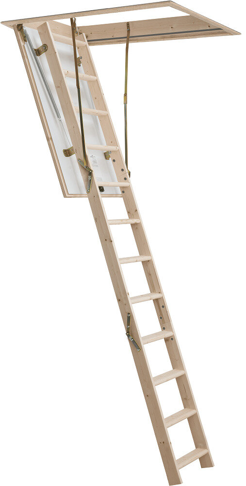 DOLLE Чердачная лестница складная "Hobby-26" 60x120х280см.