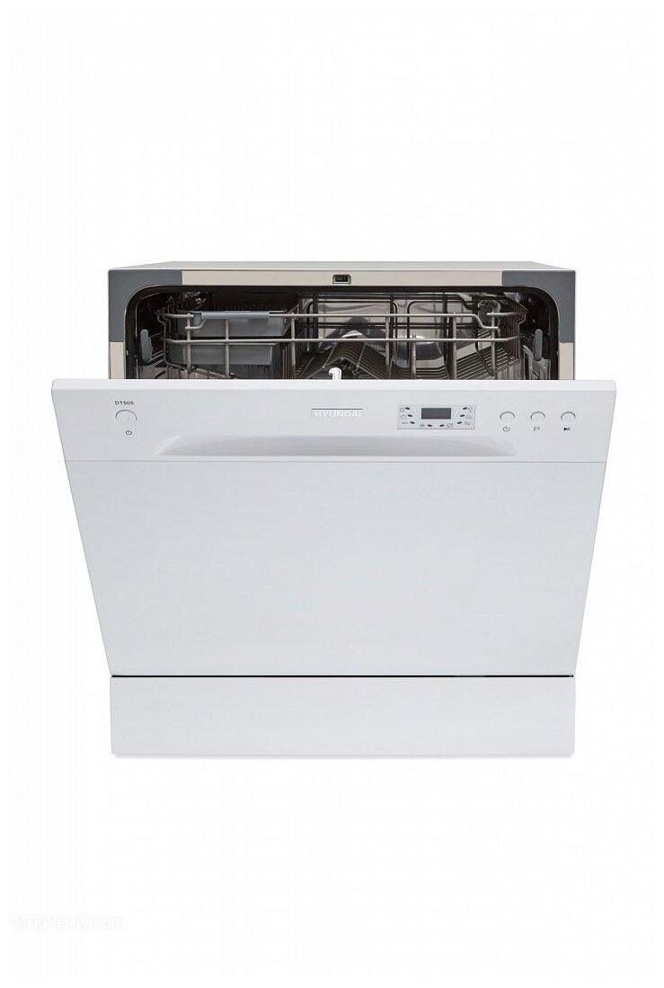Компактная Посудомоечная машина Hyundai DT505 white