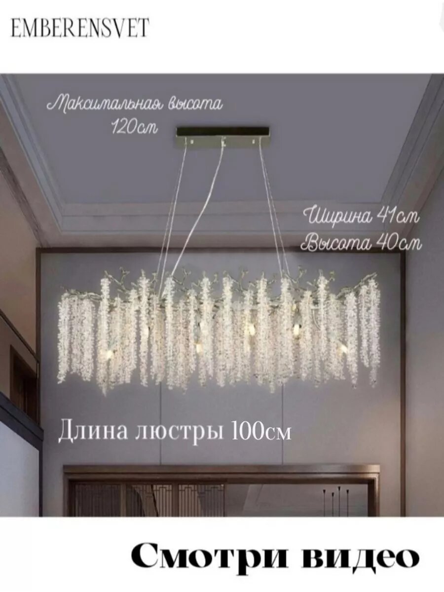 Люстры EMBERENSVET серый