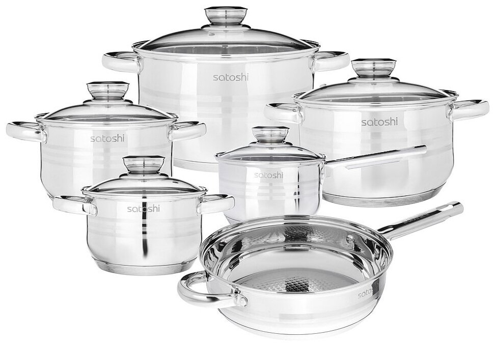 Набор посуды Satoshi Kitchenware Рокруа 822132 12 пр.