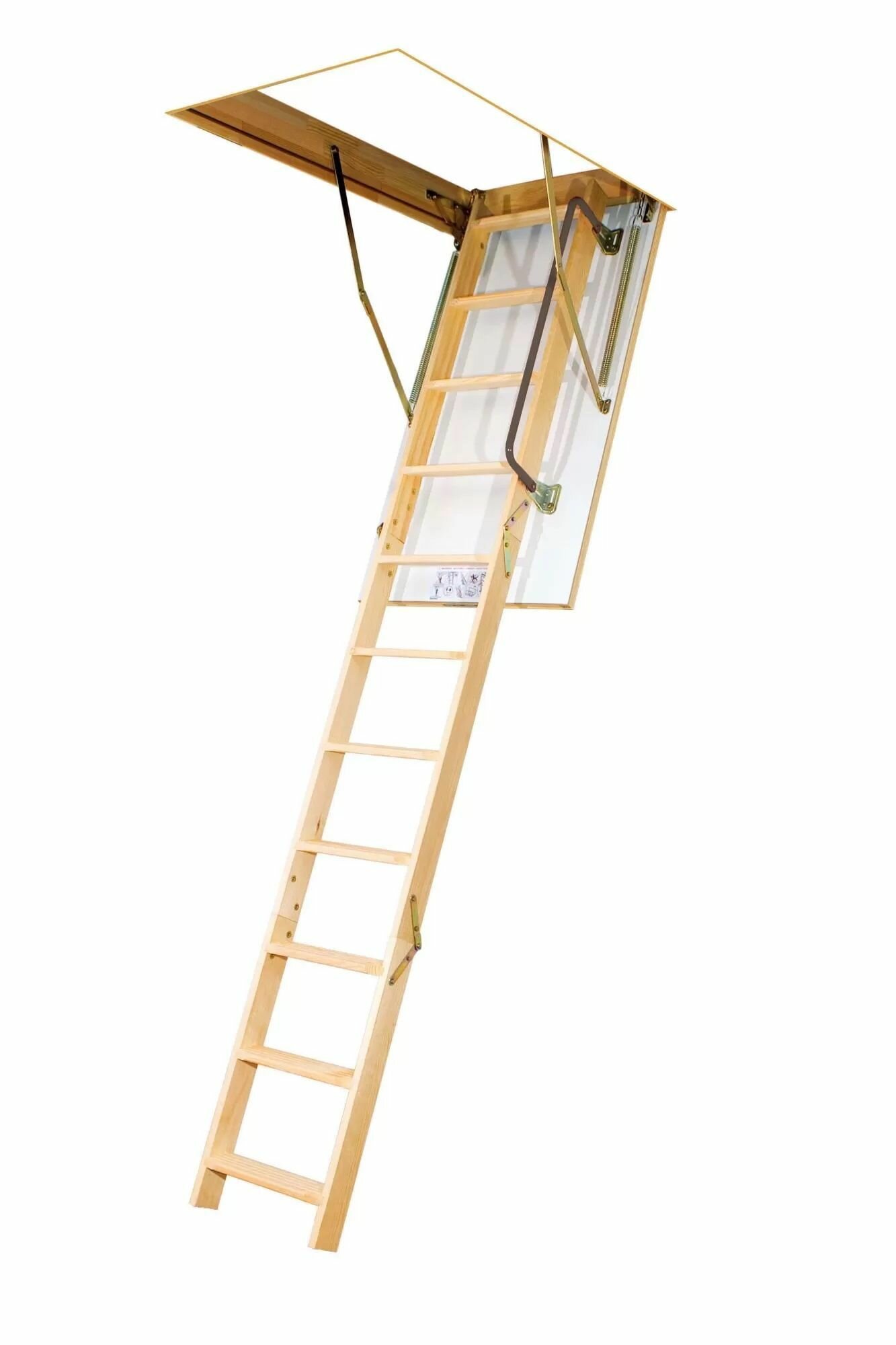 Лестница чердачная деревянная OPTISTEP OLK 70*120*280 см