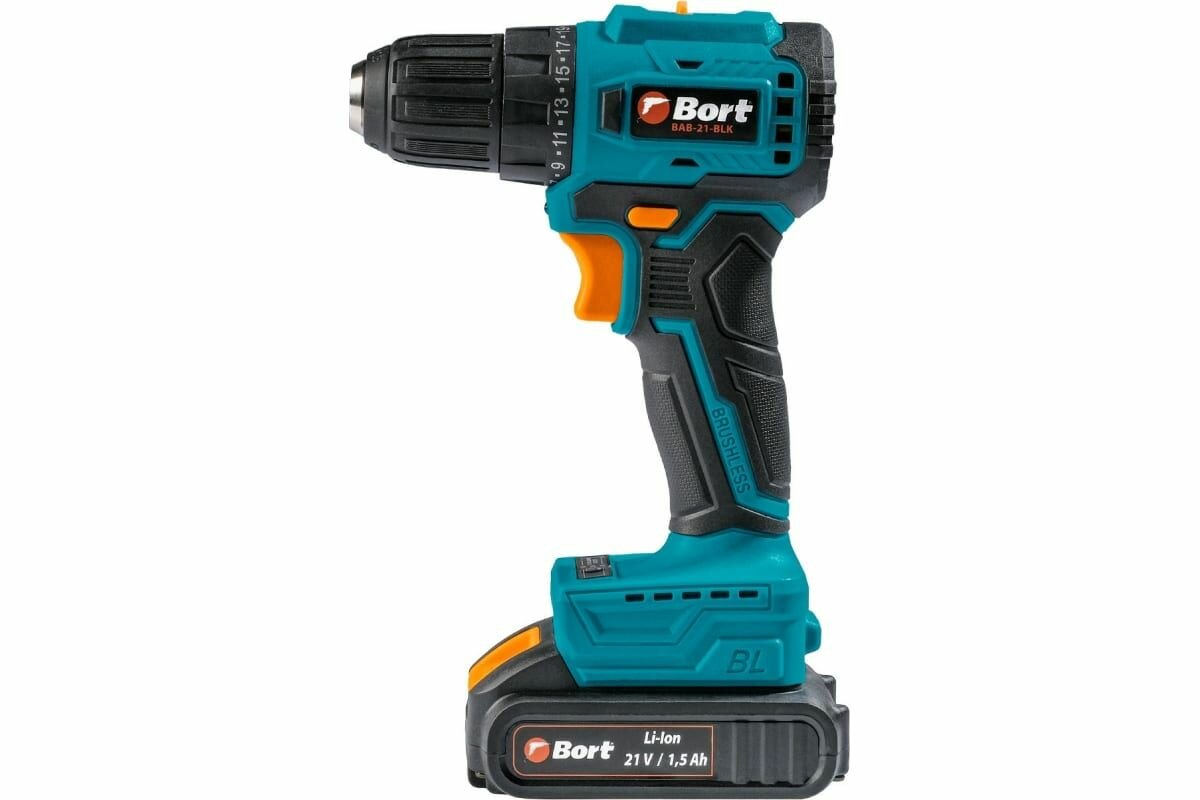 Аккумуляторная дрель-шуруповерт BORT BAB-21-BLK 93413526