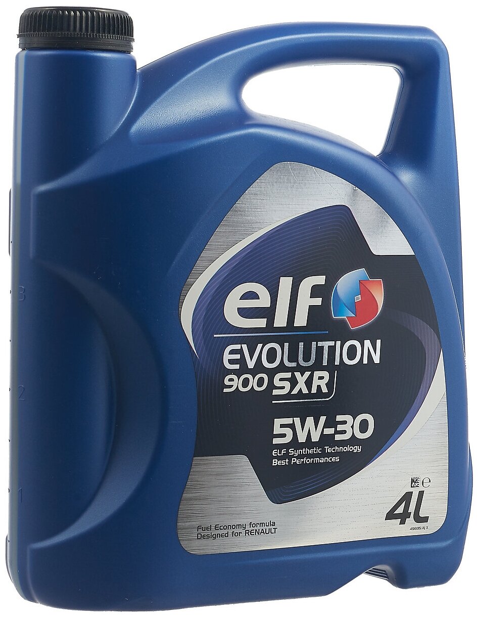 ELF Масло моторное синтетическое EVOLUTION 900 SXR 5W30 API SL/CF, ACEA A5/B5 4л