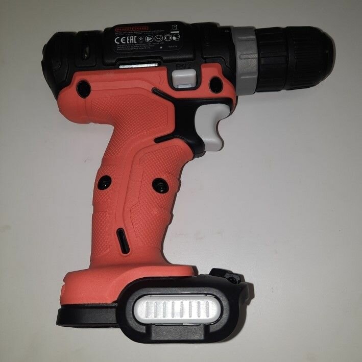 12В Аккумуляторная дрель-шуруповёрт GoPak System, без АКБ и ЗУ, Black+Decker BCD701