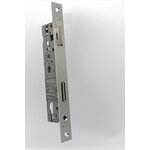 Замок врезной без ручек REZE 25х92х15-16х240 PVC-M с ЗЩ б/о б/накл б/шур. м/о 92мм арт.515132 - Изображение 1