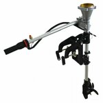 Наклейки на лодочный мотор Mercury Optimax 225 (бирюзовый) 12 шт. - Изображение 2