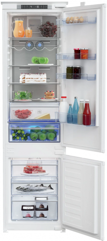 Встраиваемый холодильник Beko BCNA306E2S (белый)