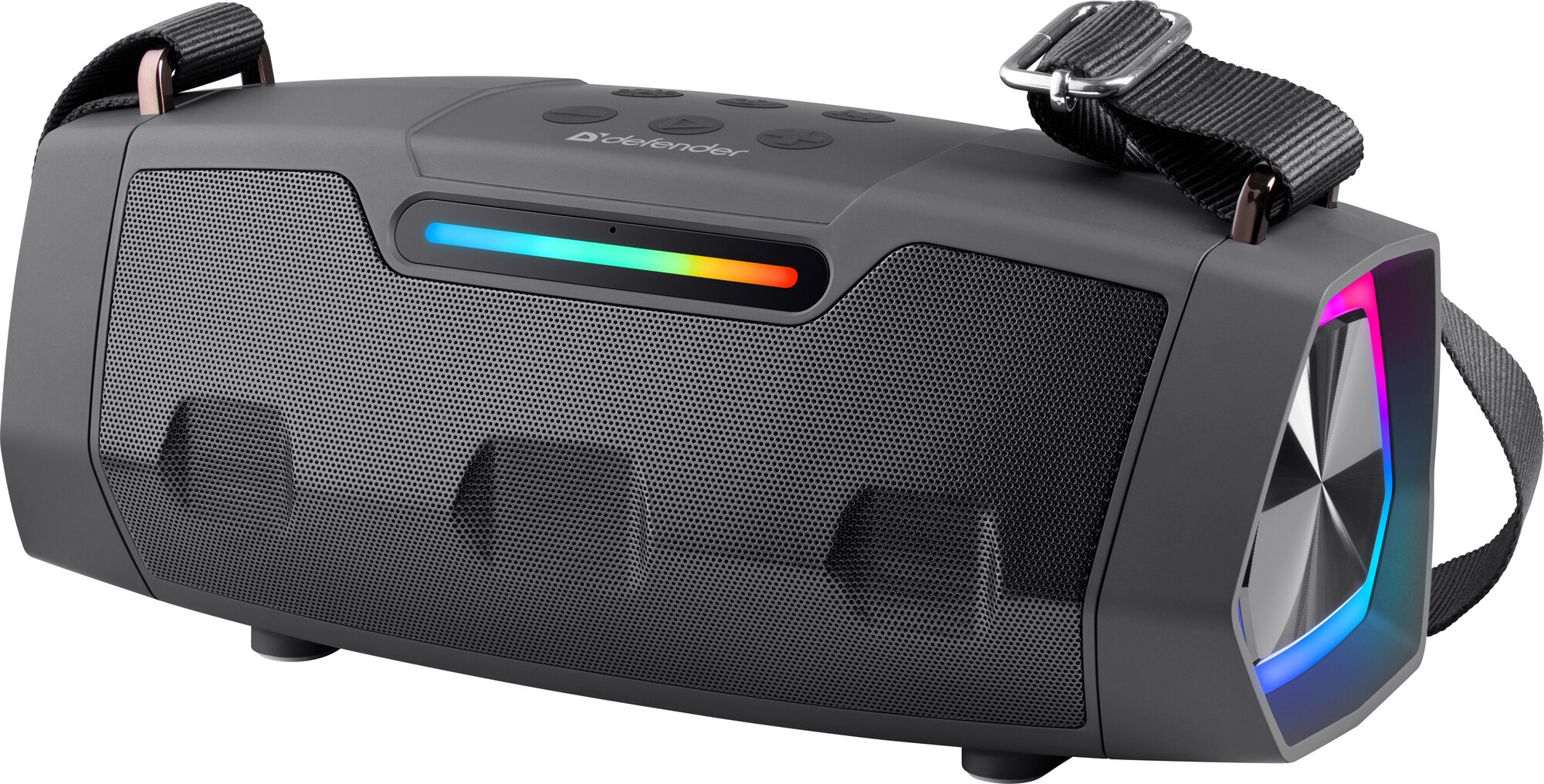 Портативная акустика Defender Beatbox 25, 25 Вт, черный