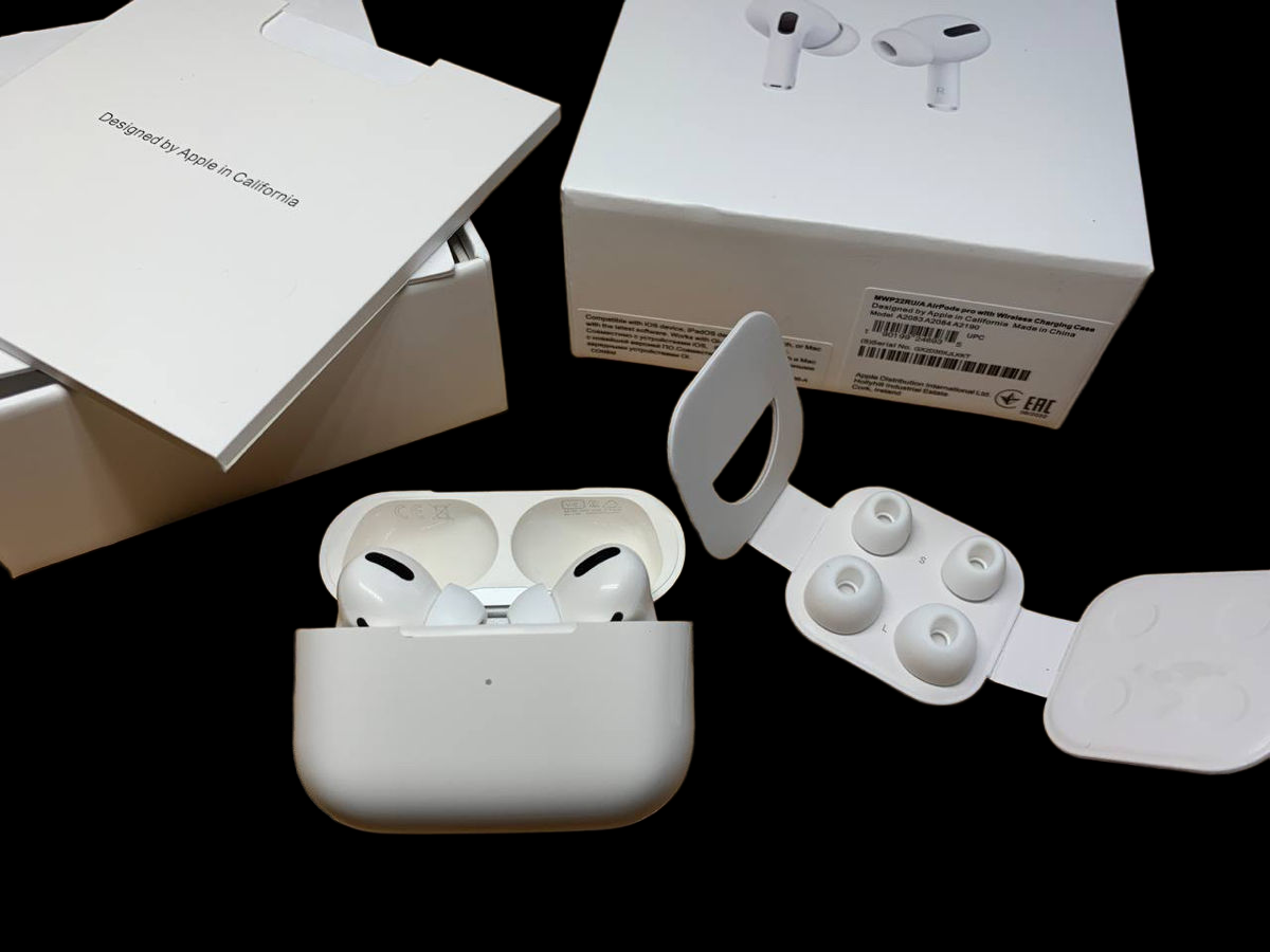 (AIR PODS PRO) Аир подс про Беспроводные наушники с Bluetooth наушники/ C активным шумоподавлением/Наушники с TWS 1в1