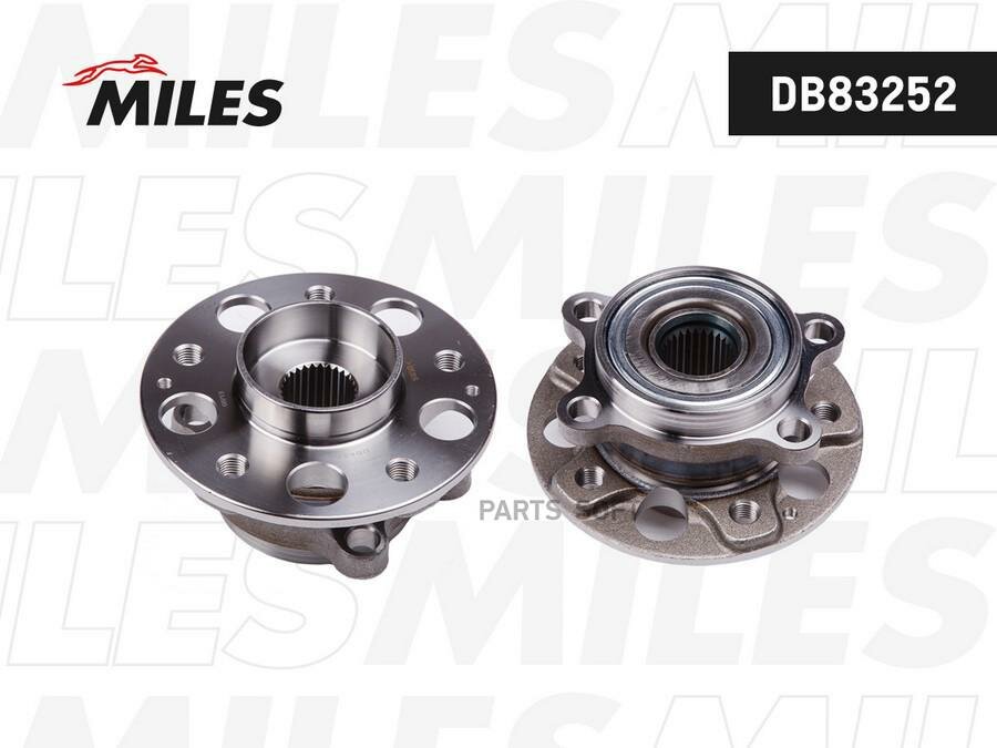 MILES 'DB83252 Ступица колеса передняя с подшипником SSANG YONG NEW ACTYON 10-13 DB83252