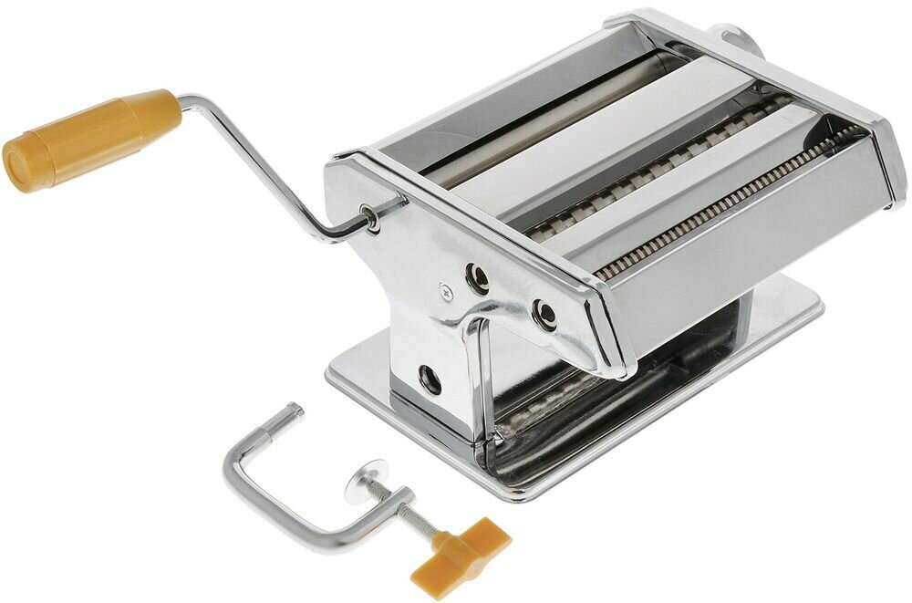 Машинка для пасты Лапшерезка Proliss PRO-5109/ 8 степеней толщины теста, серебристый