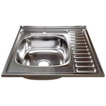 Врезная кухонная мойка Mixline 528014, 60х60см, нержавеющая сталь - Изображение 1