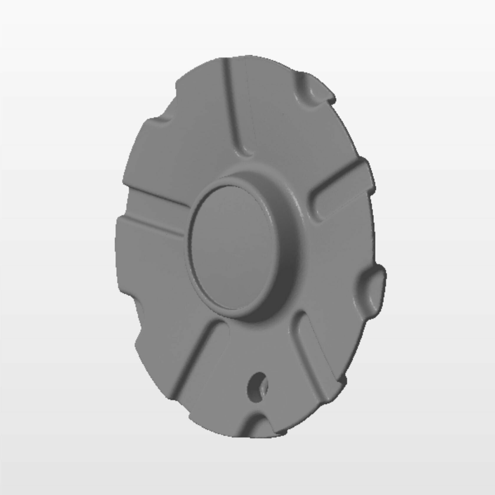 3Dpoint Колпак на литой диск Mega Wheels - Некрашенный
