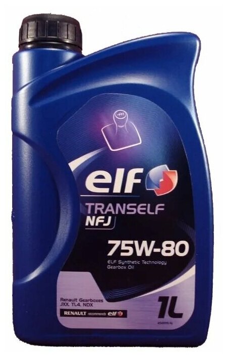 Масло Трансмиссионное Синтетическое, Tranself Nfj 75w-80, 1л ELF арт. 213875
