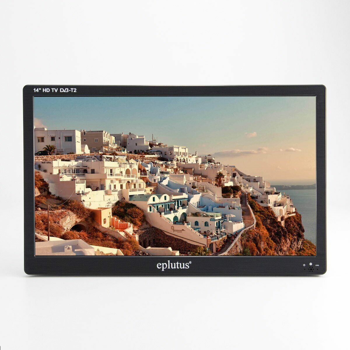, установка в подголовник Портативный цифровой телевизор Eplutus EP-146T,14", DVB-T2/С