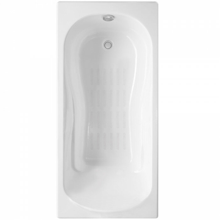 Ванна чугунная Delice Haiti Luxe 150x80 DLR230636-AS без отверстий для ручек, белая